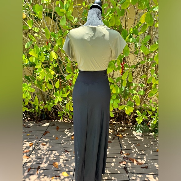 Vix Paula Hermanny Loop Midi Cover Up Black Olive Green Beach Pool Dress XS - Picture 5 of 12